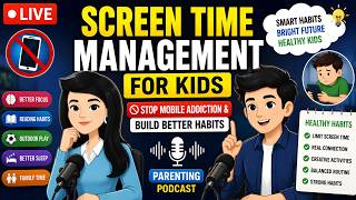 Screen Time Management for Kids | Stop Mobile Addiction | Parenting Podcast