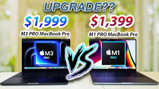 14” MacBook Pro M3 PRO Vs M1 PRO - TWO YEAR UPGRADE ENOUGH?