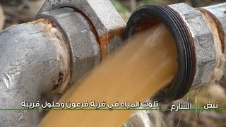 نبض الشارع - تلوث المياه في قرية فرعون وحلول قريبة