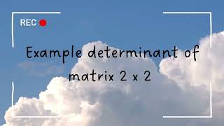 Famous Determinant of Matrix - UTM Engineering Math 1 Assignment 1 Profile