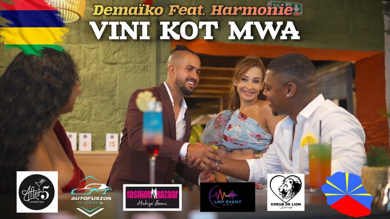 Demaiko feat Harmonie Frédérik - Vini kot mwa [Clip Officiel] - YouTube