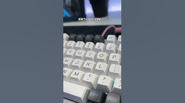 My Main Keyboard - GMMK Pro, FR4 Plate, Stupid Fish Foam | #shorts