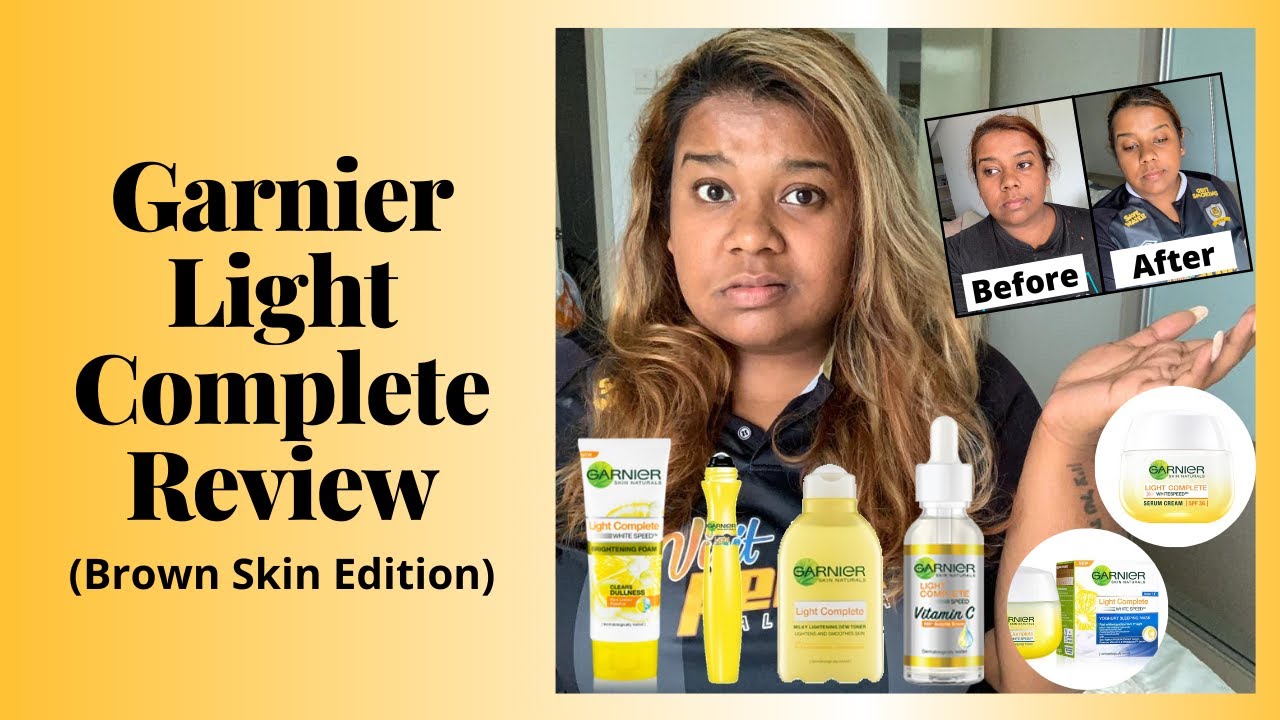 Garnier Malaysia Light Complete Review Did It Smoothen And Lighten Brown Skin Ashyy Edward Youtube