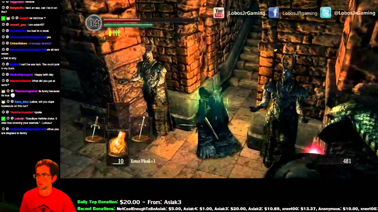 Dark Souls Mailbreaker-Only Challenge run Part 1