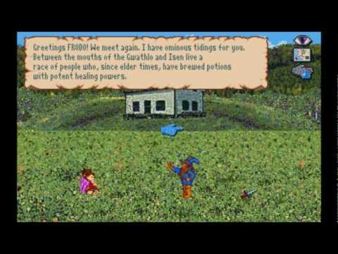 J.R.R. Tolkien&#039;s War in Middle Earth (MS-DOS) Intro und Gameplay