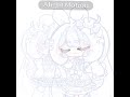 ⊂,, 💉 ,,⊃﹒"i dunt like this video🙁"﹒﹒⇆﹒ cr : chiko_michaela (tt) // #fyp #gacha #animation