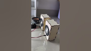DIY bookshelf speaker bass box