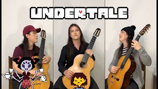 Undertale - Spider Dance - 8-string guitar trio cover