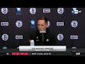 Steve Nash Postgame Interview | Brooklyn Nets lose to Indiana Pacers 92-90