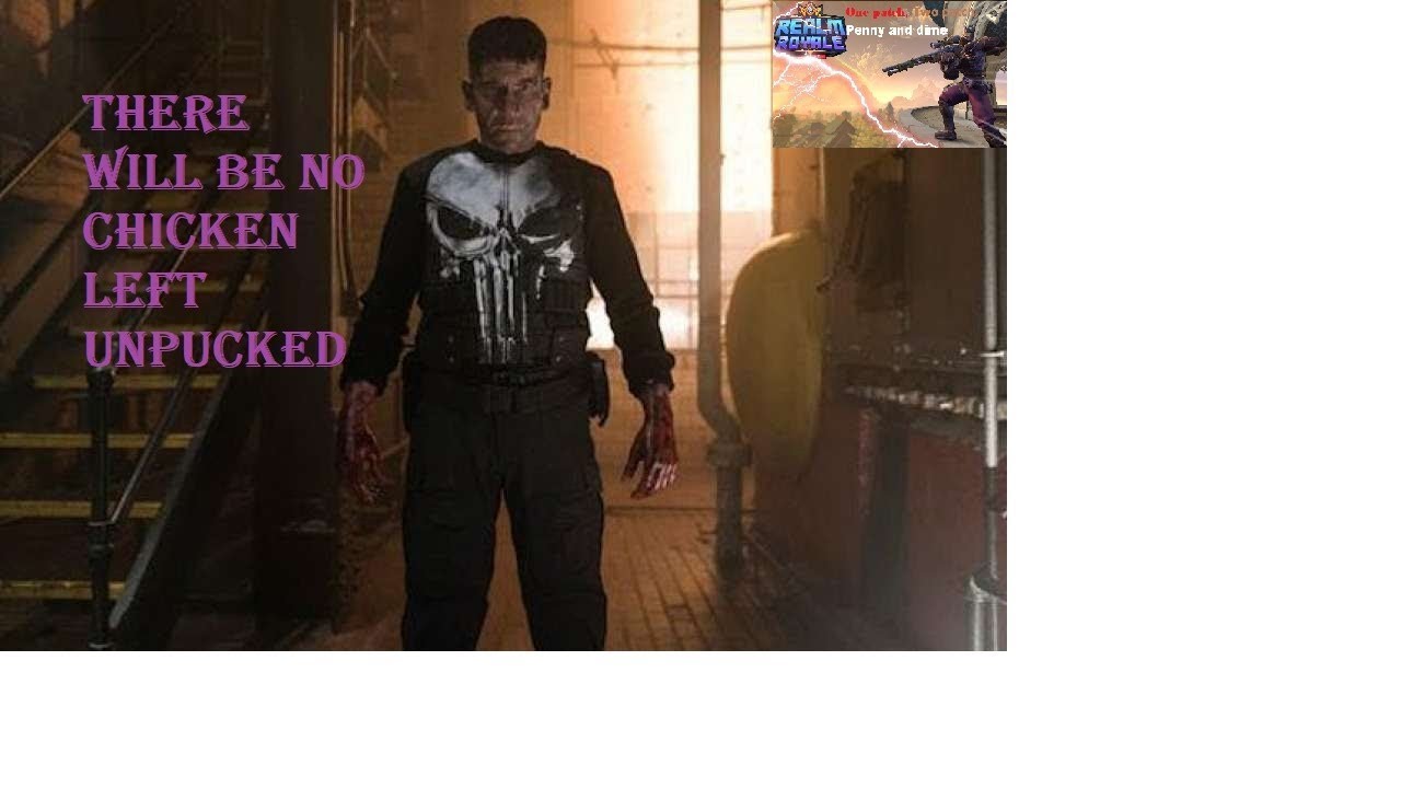 How i feel when i use the new LMG IN REALM ROYALE!