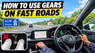 How to use gears on fast roads | Driving test tips