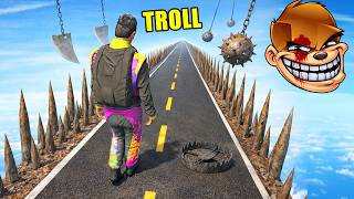 LASALLE ME CREE UNE COURSE TROLL A PIED IL EST FOU !