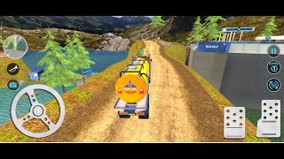 Offroad Oil Tanker Truck Driving Simulator Games 2021 Gameplay Real Experience - Android Gameplay screenshot 5