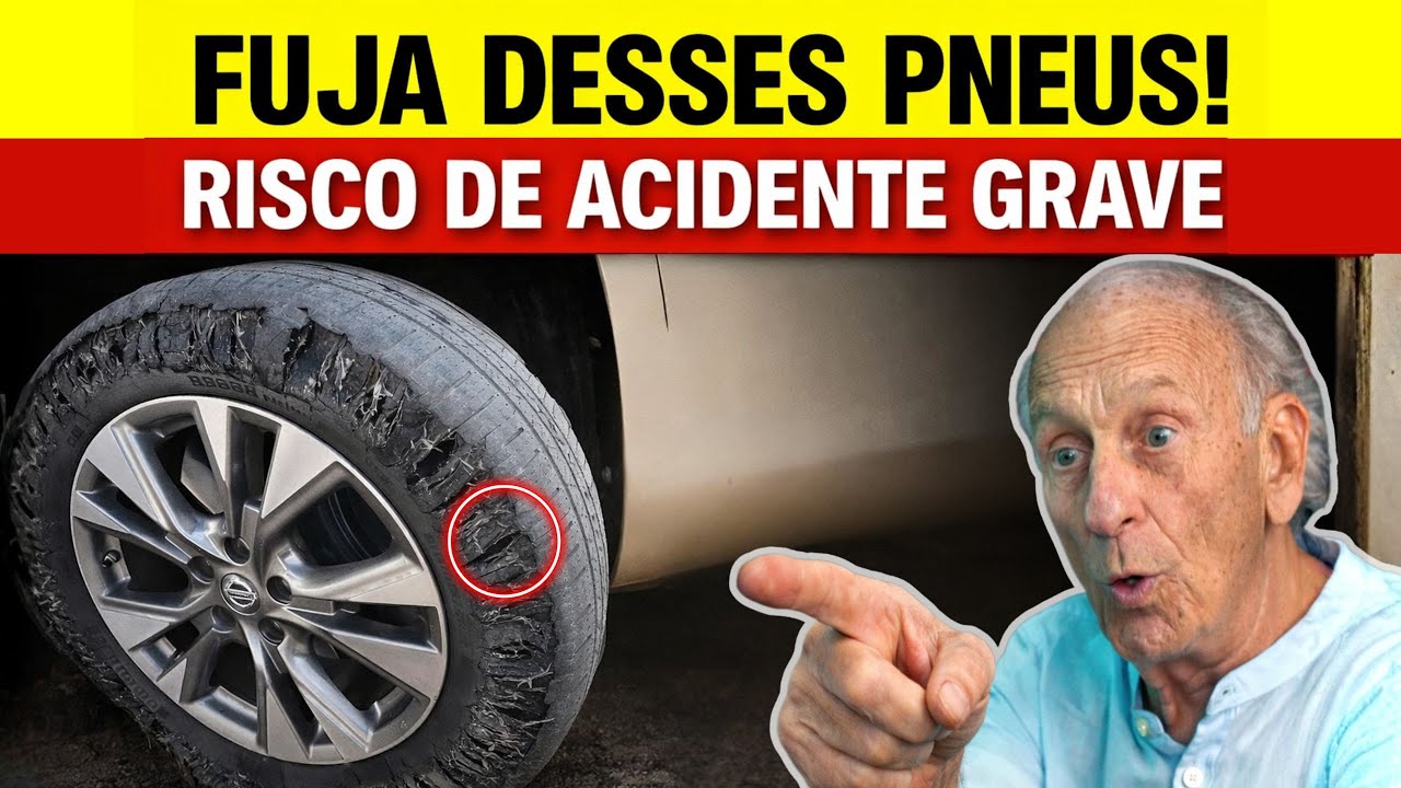 Pouca Gente Sabe, Mas Pneus assim mesmo novos São EXTREMAMENTE Perigosos