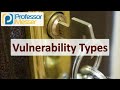 Vulnerability Types - SY0-601 CompTIA Security+ : 1.6