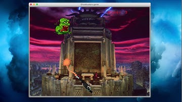 Easy game in Python 3 and Turtle with a Ghostbusters theme and simple gif animation.