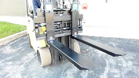 Fork Positioner With Teslescopic Forks