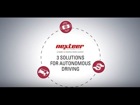 Three Solutions for Autonomous Driving Enabled by Nexteer Technology