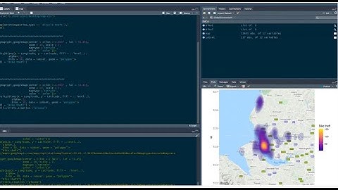 R tutorial: Mapping data on to a google map using ggmap (part 2 – mapping density)