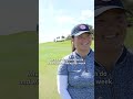 Inside the final day of Solheim Cup practice rounds with Angel Yin