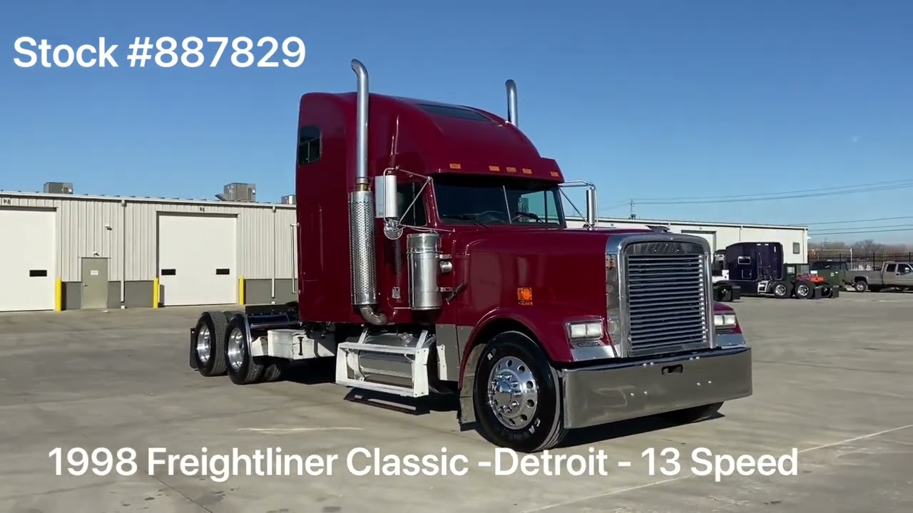 1998 FREIGHTLINER FLD132 CLASSIC XL For Sale - YouTube