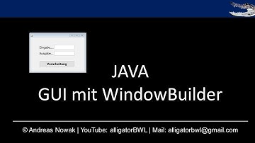 GUI mit WindowBuilder in Eclipse erstellen