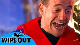 Stevie gets the win 🏁 | Total Wipeout Official | Clip