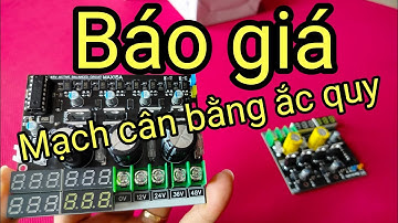 Shop Solar - Nó rất quan trọng vì Mạch cân bằng ắc quy giúp tránh hỏng bình