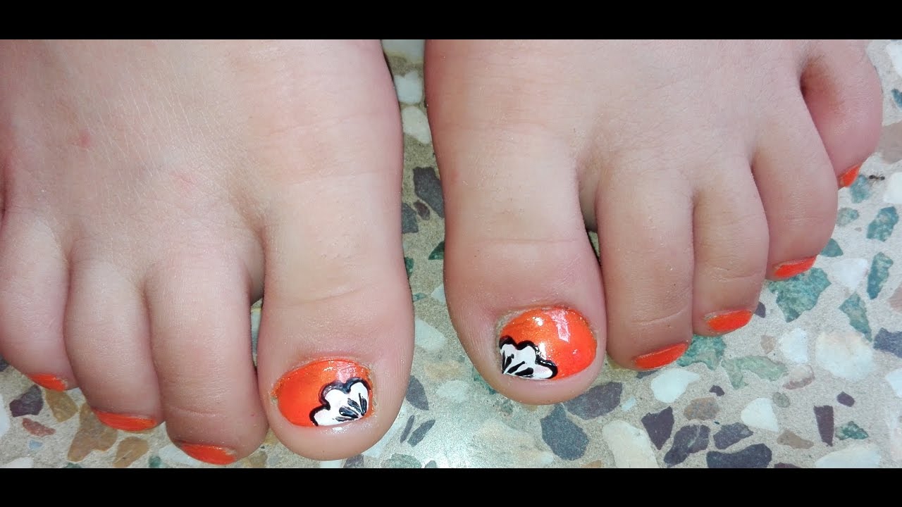 1. Simple and Cute Toenail Designs for Beginners - wide 2