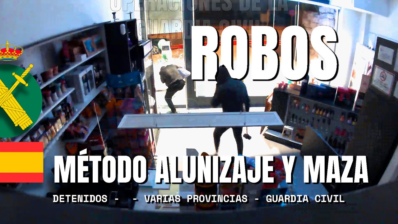 La Guardia Civil desarticula un activo grupo de aluniceros que operaba en varias provincias