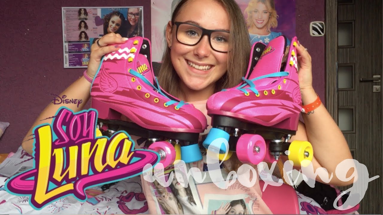 Unboxing Mis Patines De Soy Luna My Soy Luna Roller Skates Youtube