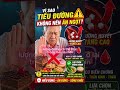 Vì sao tiểu đường không nên ăn ngọt? Nhiều người chưa biết