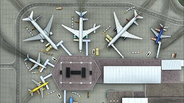 Build a caribbean airport in 1/500 scale part 1/2 by  @airportsforscale