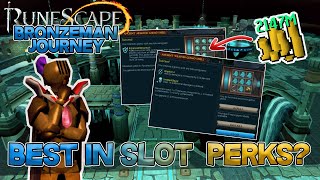 CHEAP BEST IN SLOT NECROMANCY PERKS!? - BRONZEMAN Journey #31