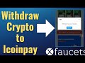 How to wit.raw crypto from xfaucetscom  step by step process