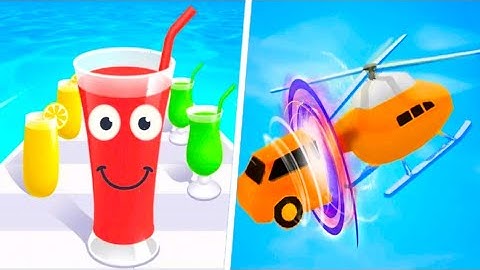 Juice Run vs Shape Shifting - All Levels Android, iOS Gameplay New Update HTf62