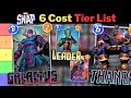 6 COST CARDS Tier List - Marvel Snap