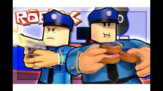 وظيفتي الجديدة كا ضابط شرطة فى لعبة roblox !!