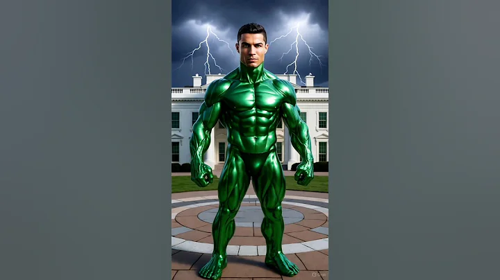 Ronaldo, Neymar, Mbappé & Messi ate a diamond now they’re buff #ronaldo #goat #messi #aifunnyshorts