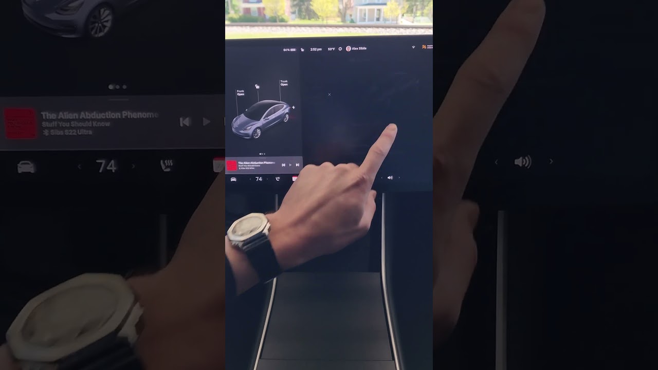 Как войти в сервисный режим Tesla
