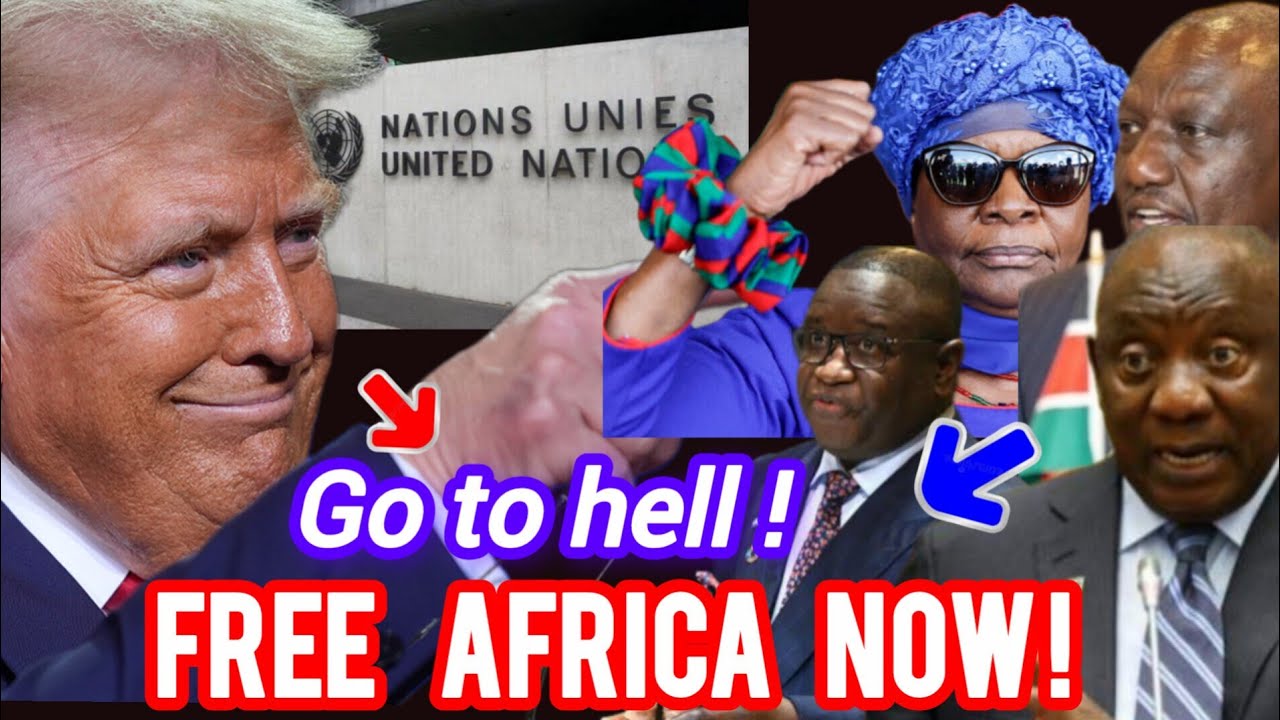 Дональд Трамп унижает африканских лидеров в ООН после того, как они потребовали свободы и ЕДИНСТВ...
