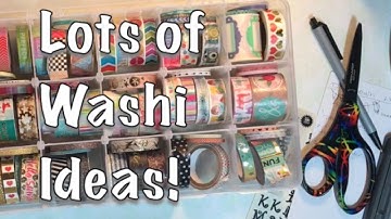 Scrapbook with Washi (ep 2)