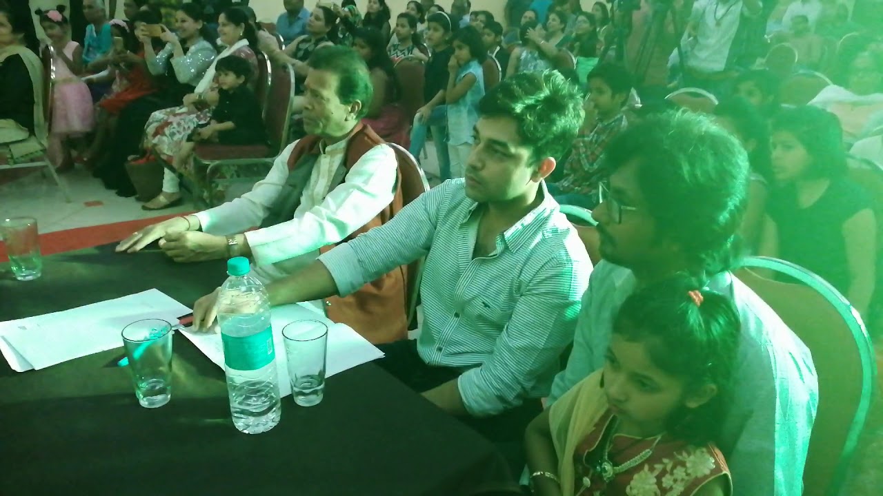 Bollywood actor Vikrant Rai judge at an event