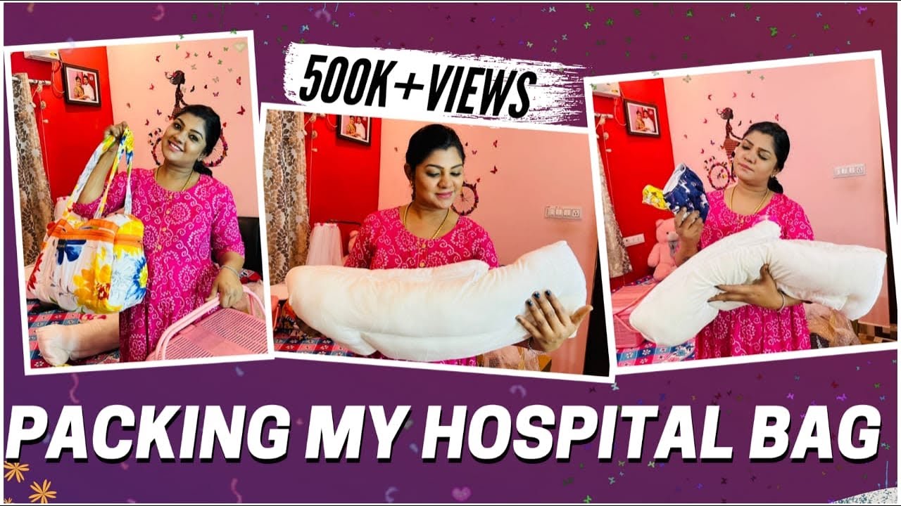 PACKING MY HOSPITAL BAG FOR DELIVERY || SHAMILI SUKUMAR…