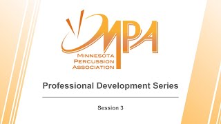 MPA Professional Development Series, Session 3: Electronics