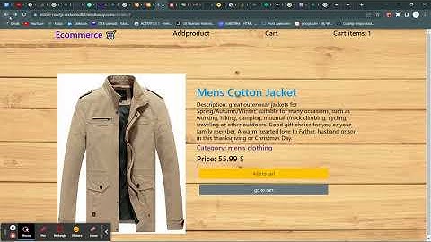 Ecommerce app made with React - redux (toolkit) .