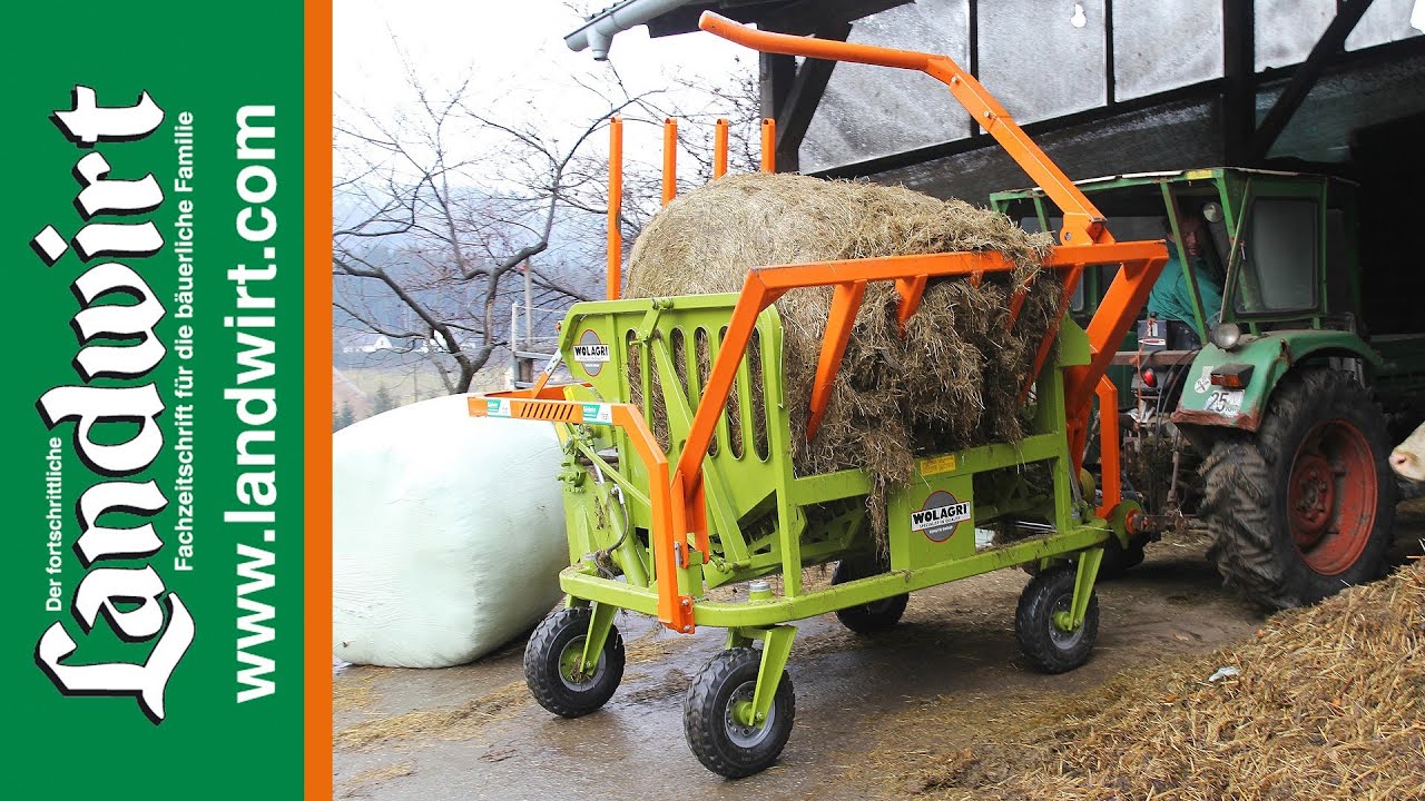 Wolagri T 12 Rundballenauflöser