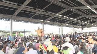 千住で１０１０人音楽祭 だじゃれで地域盛り上げ
