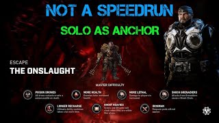Gears 5 Master Escape: The Onslaught (solo) Anchor