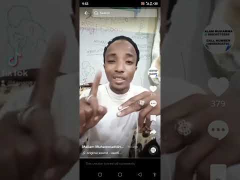 Malam Muhammad Tiktok Maiduguri Borno State Samun Kudi Sirrin Mahaifar Jaki Da Kan Aku
